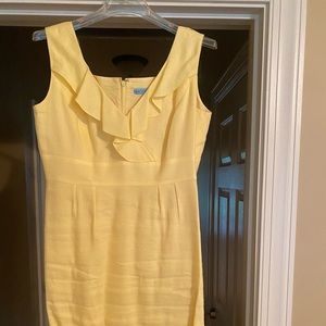 yellow antonio melani formal dress